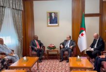 الجزائر وجنوب إفريقيا تؤكدان على الطابع المتميز لعلاقات الصداقة الجزائر وجنوب إفريقيا تؤكدان على الطابع المتميز لعلاقات الصداقة