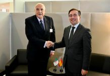 عطاف يعقد لقاءات رفيعة مع وزراء خارجية 3 دول أوروبية عطاف يعقد لقاءات رفيعة مع وزراء خارجية 3 دول أوروبية