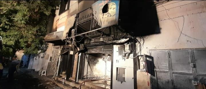 وفاة شخصين وإصابة ثلاثة آخرين في حريق محل تجاري بالأغواط وفاة شخصين وإصابة ثلاثة آخرين في حريق محل تجاري بالأغواط