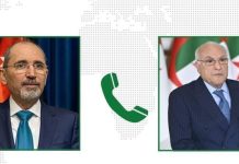 “موقف أخوي نبيل”.. الجزائر تشكر الأردن “موقف أخوي نبيل”.. الجزائر تشكر الأردن