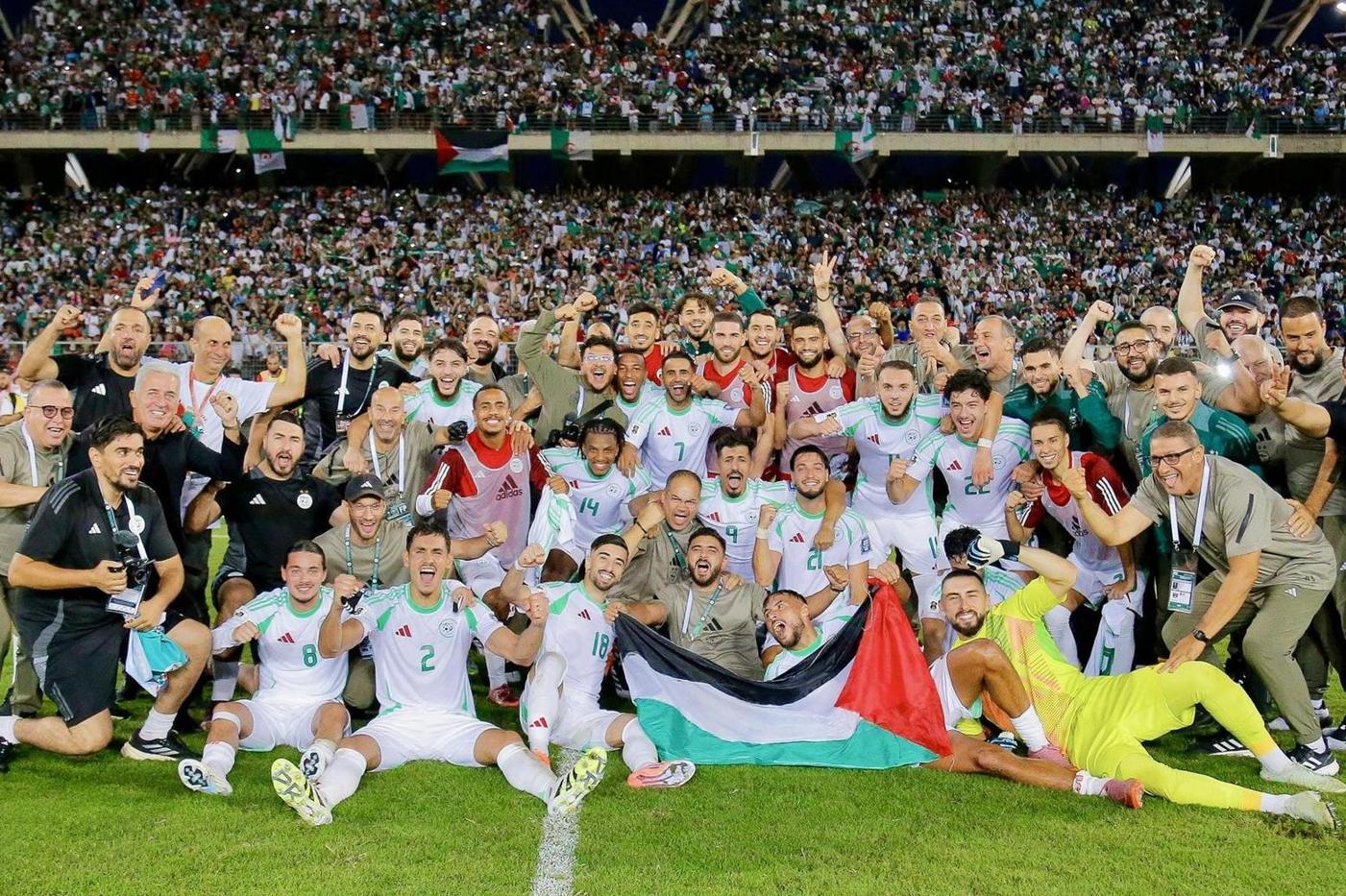شاهد ريمونتادا جزائرية ضد أوغندا في تصفيات كأس العالم 2026