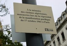 جمعيات في فرنسا تنتفض ضدّ تدنيس لوحة مخلدة لجريمة 17 أكتوبر 1961 جمعيات في فرنسا تنتفض ضدّ تدنيس لوحة مخلدة لجريمة 17 أكتوبر 1961