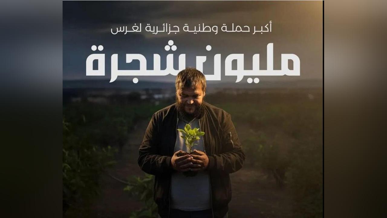حملة التشجير الكبرى.. رقم قياسي في عدد الأشجار المغروسة حملة التشجير الكبرى.. رقم قياسي في عدد الأشجار المغروسة
