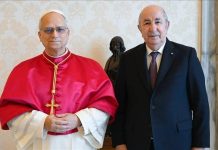 الأسقف فيسكو يشيد بسياسة الجزائر في تعزيز التفاهم بين الأديان الأسقف فيسكو يشيد بسياسة الجزائر في تعزيز التفاهم بين الأديان