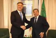 وزير الاتصال يستقبل وزير الإعلام الفلسطيني وزير الاتصال يستقبل وزير الإعلام الفلسطيني