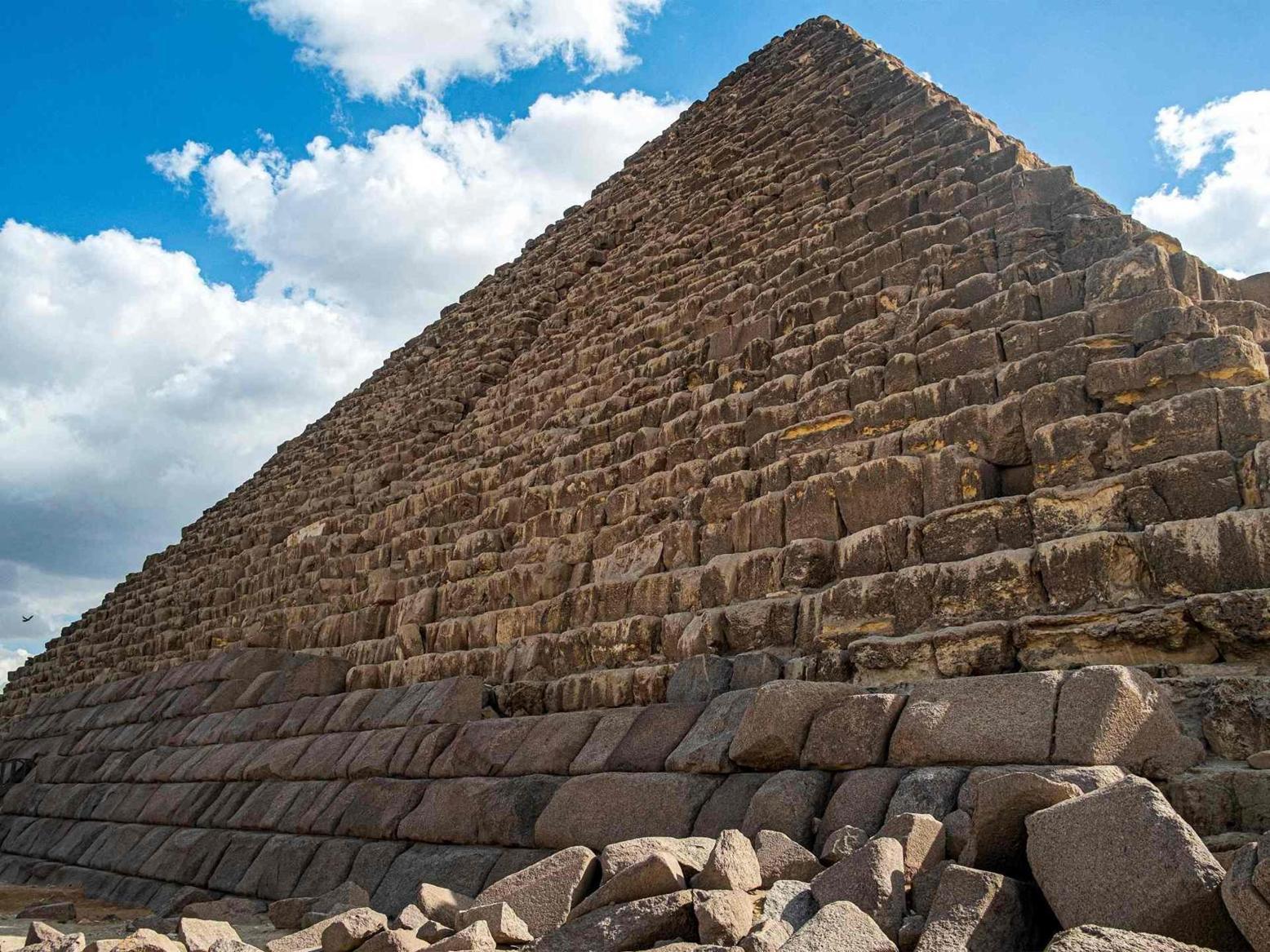 الطريق للكشف عن فراغ غامض في هرم الجيزة الأصغر الطريق للكشف عن فراغ غامض في هرم الجيزة الأصغر