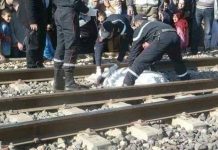 حادث مميت بين قطار وشاحنة ببرج بوعريريج حادث مميت بين قطار وشاحنة ببرج بوعريريج