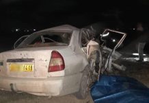 مصرع 5 أشخاص في حادث مرور بسطيف مصرع 5 أشخاص في حادث مرور بسطيف