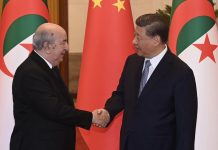 الرئيس الصيني يؤكد رغبة بلاده في توسيع التعاون مع الجزائر الرئيس الصيني يؤكد رغبة بلاده في توسيع التعاون مع الجزائر