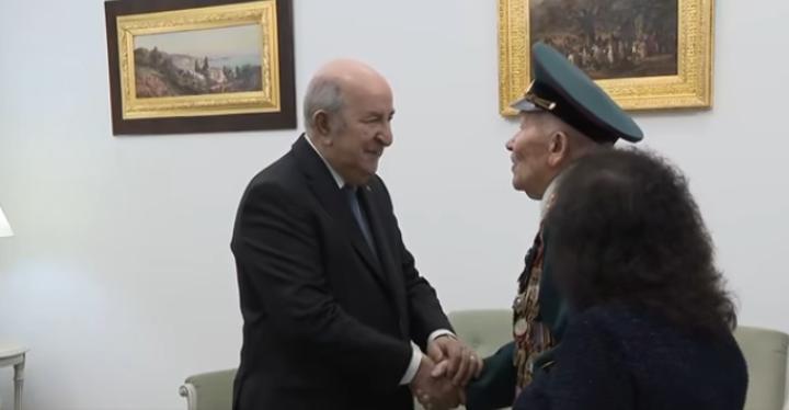 تبون يستقبل العقيد الروسي المتقاعد أندريه بافلينكو تبون يستقبل العقيد الروسي المتقاعد أندريه بافلينكو