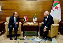 الجزائر ومصر تبحثان تثبيت اتفاق غزة وتحضير اجتماع دول جوار ليبيا