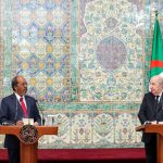 تبون وحسن شيخ: التمسّك بسيادة الصحراء الغربية وليبيا والسودان