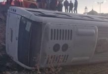 12 جريحًا في حادث اصطدام بين شاحنة وحافلة بقسنطينة 12 جريحًا في حادث اصطدام بين شاحنة وحافلة بقسنطينة