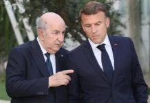 بعد قرار عفو رئاسي عن صنصال.. ماكرون يشكر الرئيس تبون بعد قرار عفو رئاسي عن صنصال.. ماكرون يشكر الرئيس تبون