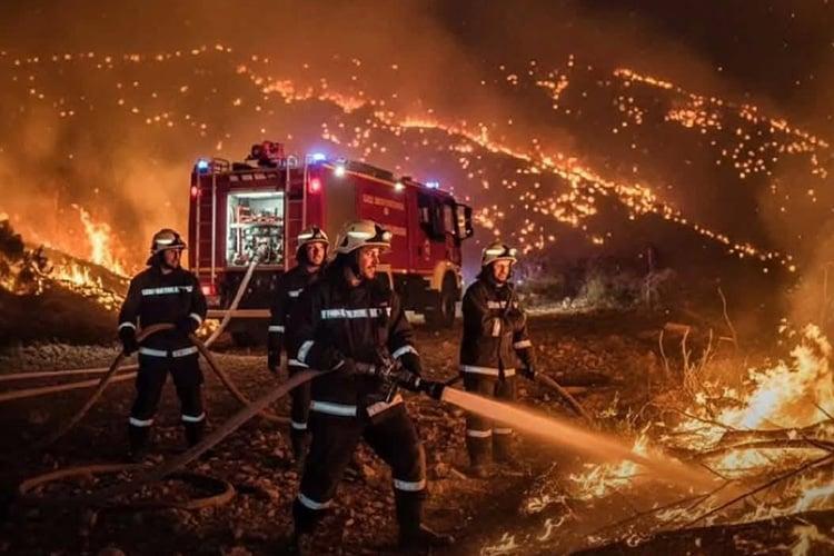 حرائق الخريف تلتهم مساحات غابية بـ10 ولايات حرائق الخريف تلتهم مساحات غابية بـ10 ولايات