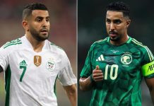 موعد مباراة السعودية ضد الجزائر والقنوات الناقلة والغيابات المؤثرة موعد مباراة السعودية ضد الجزائر والقنوات الناقلة والغيابات المؤثرة