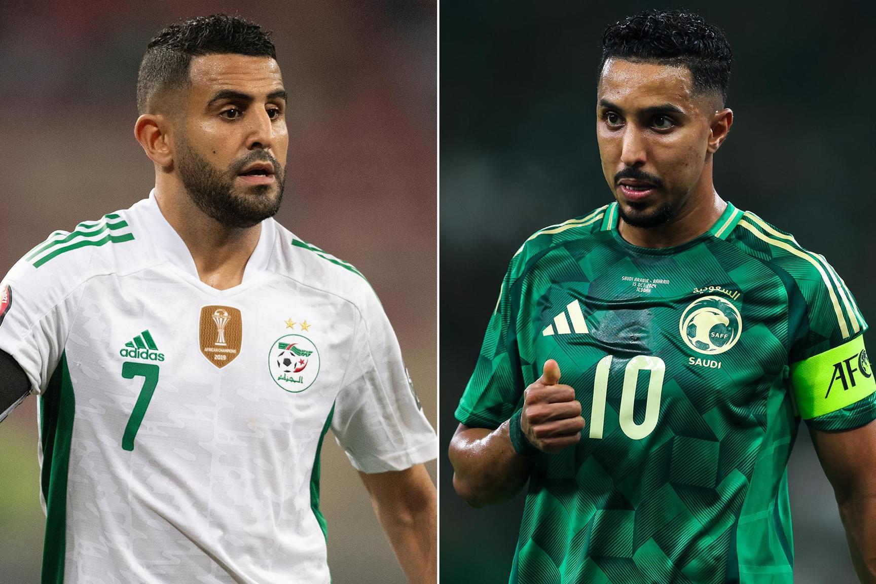 موعد مباراة السعودية ضد الجزائر والقنوات الناقلة والغيابات المؤثرة موعد مباراة السعودية ضد الجزائر والقنوات الناقلة والغيابات المؤثرة