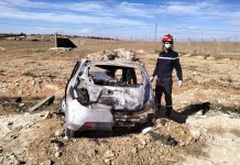 وفاة 4 أشخاص في احتراق سيارة بعين وسارة وفاة 4 أشخاص في احتراق سيارة بعين وسارة