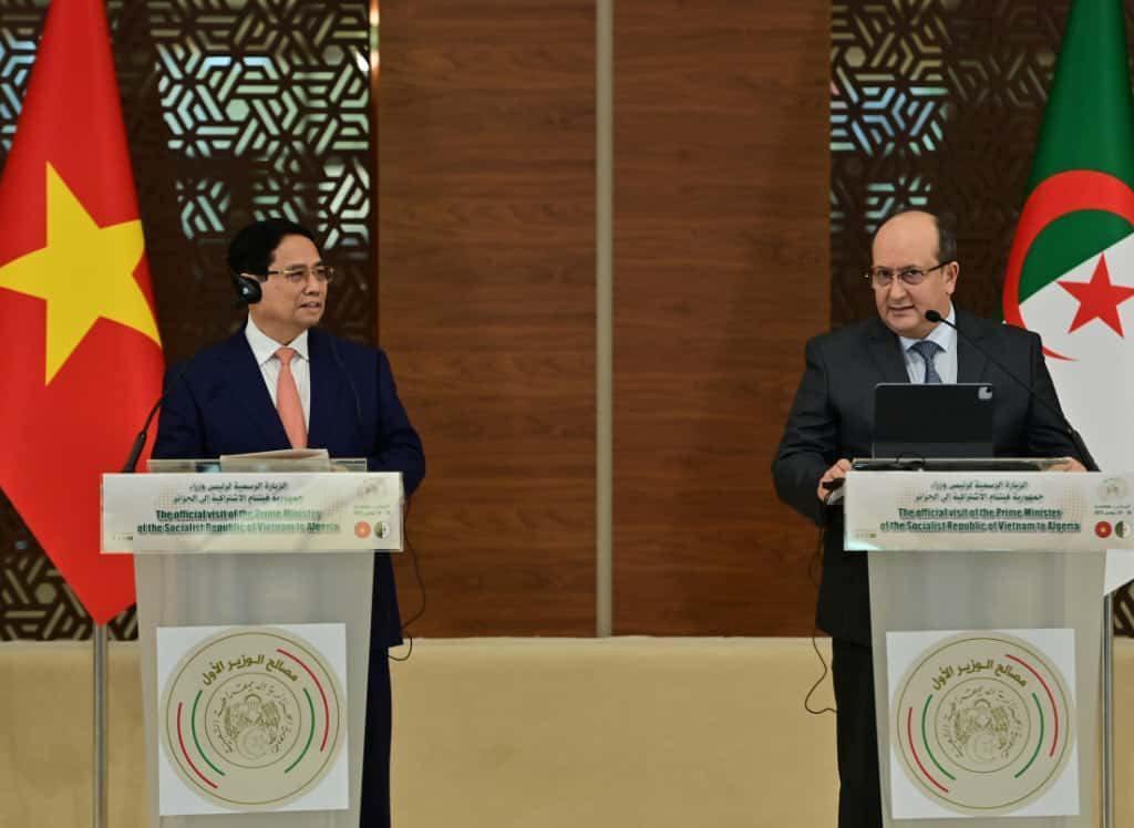 اتفاقيات استراتيجية بين الجزائر والفيتنام لتعزيز الشراكة الثنائية اتفاقيات استراتيجية بين الجزائر والفيتنام لتعزيز الشراكة الثنائية