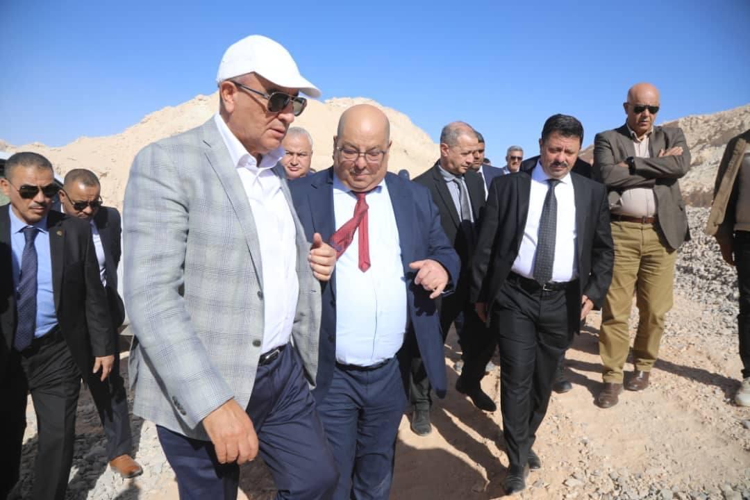 جلاوي يتفقد مشروع سكة حديد تندوف-بشار ويؤكد على تسريع الإنجاز