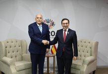 لقاء جزائري إسباني على هامش قمة مجموعة العشرين لقاء جزائري إسباني على هامش قمة مجموعة العشرين