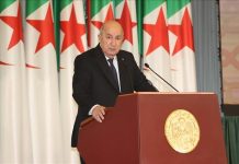 تبون: العدوان الإسرائيلي المستمر لن يحقق “وأد الدولة الفلسطينية” تبون: العدوان الإسرائيلي المستمر لن يحقق "وأد الدولة الفلسطينية"