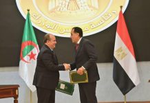 القاهرة.. الجزائر ومصر توقعان 18 اتفاقية ومذكرة تفاهم