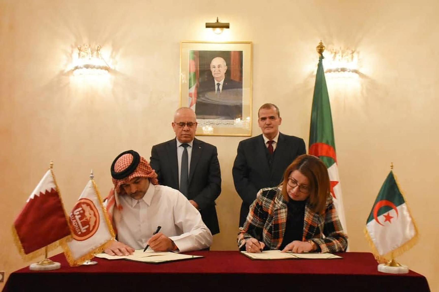 أكبر مشروع لإنتاج الألبان والحليب المجفف بشراكة قطرية جزائرية أكبر مشروع لإنتاج الألبان والحليب المجفف بشراكة قطرية جزائرية