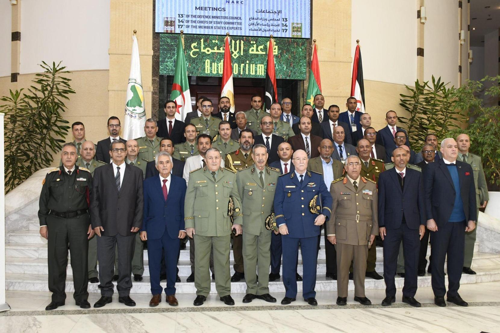 الجزائر تستضيف الاجتماع الـ13 لوزراء دفاع شمال إفريقيا الجزائر تستضيف الاجتماع الـ13 لوزراء دفاع شمال إفريقيا
