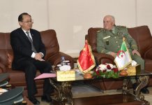 الجزائر-الصين: مباحثات لتعزيز روابط التعاون في المجال العسكري الجزائر-الصين: مباحثات لتعزيز روابط التعاون في المجال العسكري