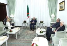 رئيس الجمهورية يستقبل سفيرة صربيا رئيس الجمهورية يستقبل سفيرة صربيا