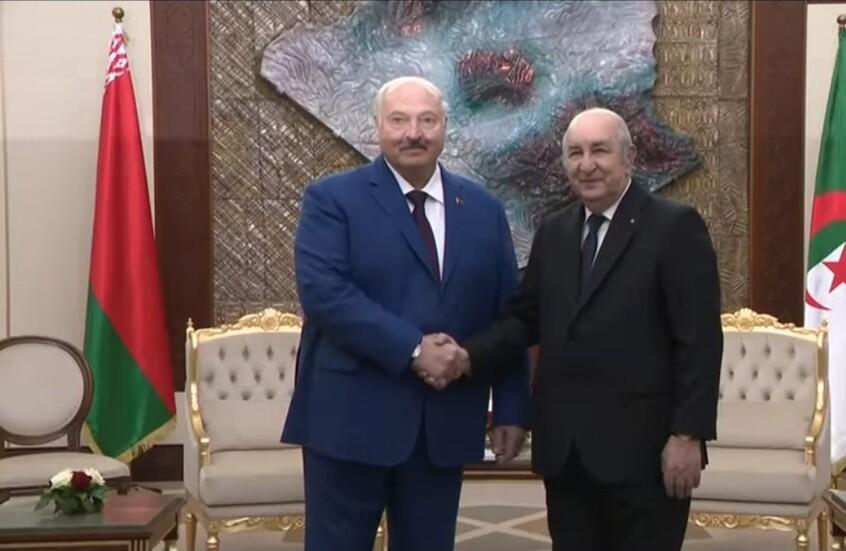 تبون ونظيره البيلاروسي يوقعان بيان مشترك لتعزيز التعاون تبون ونظيره البيلاروسي يوقعان بيان مشترك لتعزيز التعاون