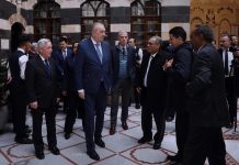 بن جامع في دمشق.. زيارة تاريخية لوفد مجلس الأمن لسوريا بن جامع في دمشق.. زيارة تاريخية لوفد مجلس الأمن لسوريا