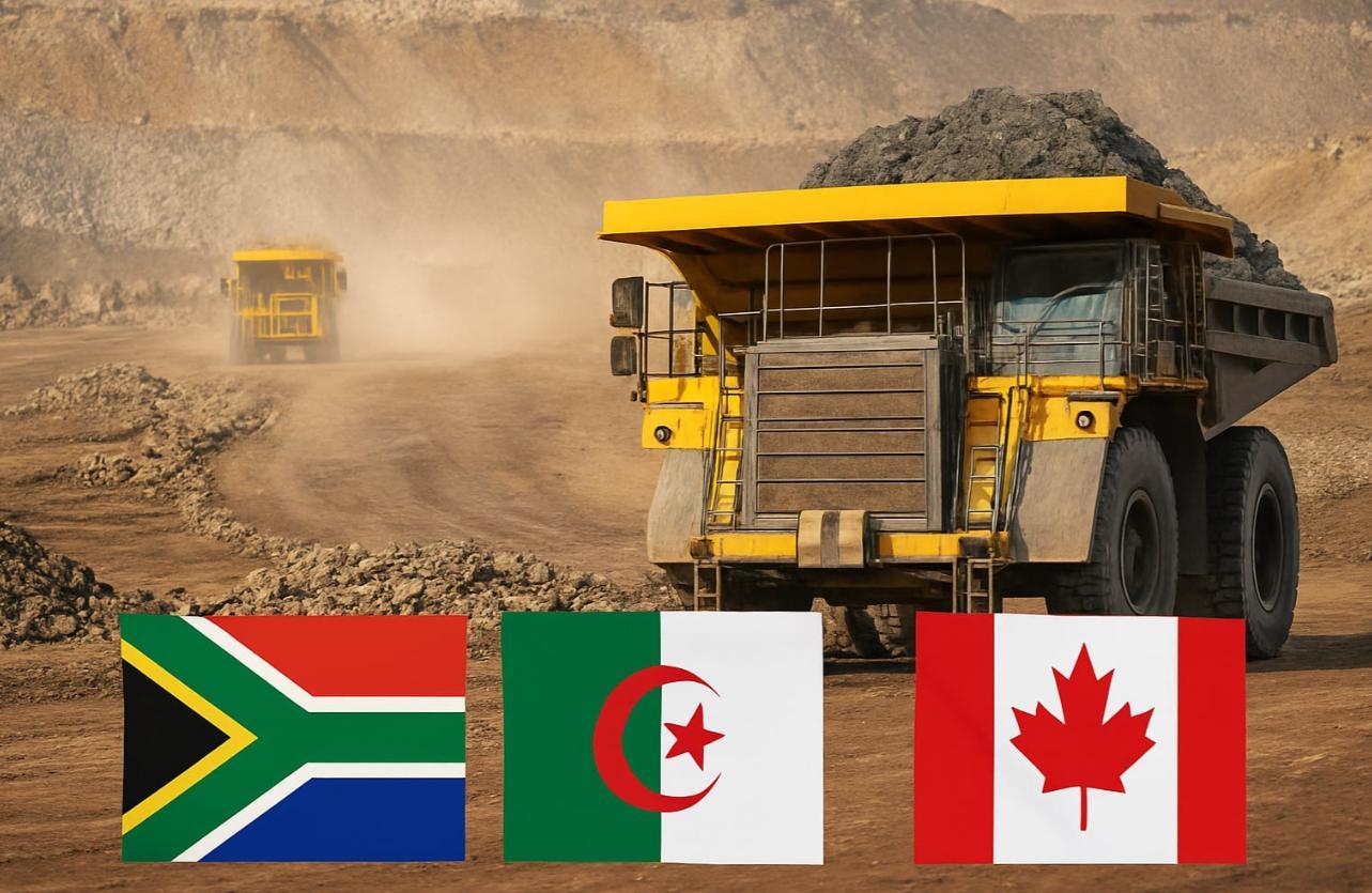 مباحثات جزائرية كندية جنوب إفريقية لتطوير قطاع المناجم مباحثات جزائرية كندية جنوب إفريقية لتطوير قطاع المناجم