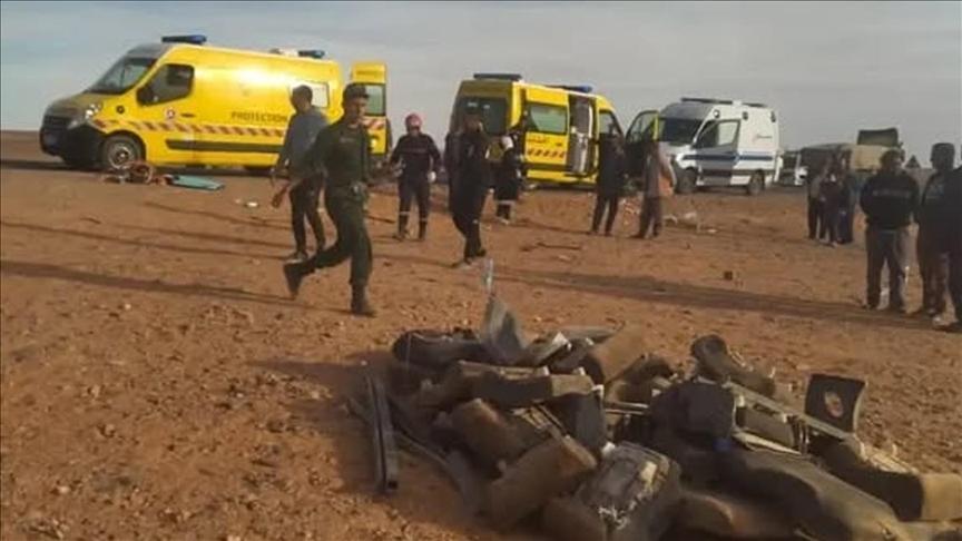 مصرع 13 شخصا وإصابة العشرات في حادث سير جنوب غربي الجزائر