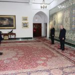 رئيس الجمهورية يتسلَم أوراق اعتماد 5 سفراء جدد رئيس الجمهورية يتسلَم أوراق اعتماد 5 سفراء جدد