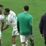 بونجاح “الغاضب” يثير الجدل برفضه مصافحة محرز بونجاح "الغاضب" يثير الجدل برفضه مصافحة محرز