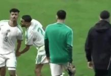 بونجاح “الغاضب” يثير الجدل برفضه مصافحة محرز بونجاح "الغاضب" يثير الجدل برفضه مصافحة محرز