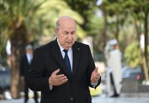 تبون وشنقريحة يعزيان في وفاة العميد بن ديدة تبون وشنقريحة يعزيان في وفاة العميد بن ديدة