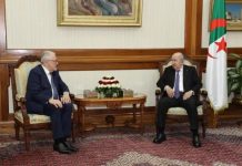 الرئيس تبون يستقبل عميد مسجد باريس الرئيس تبون يستقبل عميد مسجد باريس