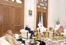 عميد جامع الجزائر يستقبل عميد مسجد باريس الكبير عميد جامع الجزائر يستقبل عميد مسجد باريس الكبير