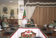 الفريق أول شنقريحة يُنصب المدير المركزي لأمن الجيش الفريق أول شنقريحة يُنصب المدير المركزي لأمن الجيش