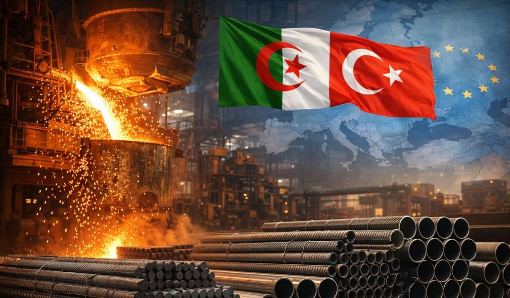الصلب الجزائري أمام فرصة توسّع جديدة في السوق الأوروبية الصلب الجزائري أمام فرصة توسّع جديدة في السوق الأوروبية