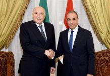 مصر والجزائر تبحثان العلاقات الثنائية وتطورات غزة والسودان وليبيا مصر والجزائر تبحثان العلاقات الثنائية وتطورات غزة والسودان وليبيا