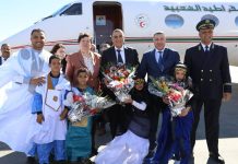 تدشين محطة السكة الحديدية بمنجم غارا جبيلات بولاية تندوف تدشين محطة السكة الحديدية بمنجم غارا جبيلات بولاية تندوف