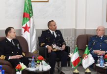 الجزائر وإيطاليا تعززان شراكتهما في صناعة الدفاع والتقنيات العسكرية الجزائر وإيطاليا تعززان شراكتهما في صناعة الدفاع والتقنيات العسكرية