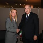 الرئيس تبون يتلقى اتصالا هاتفيا من رئيسة الوزراء الإيطالية الرئيس تبون يتلقى اتصالا هاتفيا من رئيسة الوزراء الإيطالية