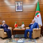 عطاف يستقبل نظيره البرتغالي باولو رانغيل عطاف يستقبل نظيره البرتغالي باولو رانغيل