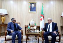 بوغالي يجدد التأكيد على موقف الجزائر لحق الشعب الصحراوي في تقرير مصيره بوغالي يجدد التأكيد على موقف الجزائر لحق الشعب الصحراوي في تقرير مصيره