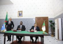 مذكرة تفاهم جزائرية-صومالية لتبادل الخبرات في المجال القضائي مذكرة تفاهم جزائرية-صومالية لتبادل الخبرات في المجال القضائي